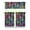Cannabis, variant on 3 PCS Window Treatment Panels - Butterfly & Floral Aesthetic, Modern Tier Curtains for Kitchen Decor