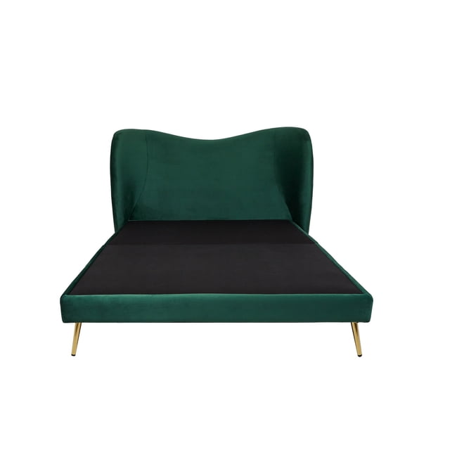 Cama Matrimonial Alure Verde Kessa Muebles