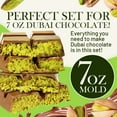 thumbnail image 5 of Ceres Gourmet Dubai Chocolate DIY Kit Milk Chocolates 22.8 oz, 5 of 6