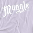 thumbnail image 3 of Harry Potter Muggle Women's Graphic T-Shirt Rolled Sleeve Tee, 3 of 6