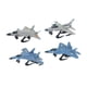 thumbnail image 5 of Modelo de 4 piezas Modelo de ensamblaje de bricolaje Kits de construcción de construcción de coleccionables Modelo de aviones para cafés de dormitorio, 5 of 8