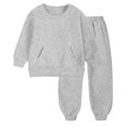 thumbnail image 6 of Kogui Cute Winter Clothes for Teen Girls Little Girls Clothes Set Cute Girls Outfits Long Sleeve Tops and Pants Set Size 8-9 (Grey,8-9 Years), 6 of 6