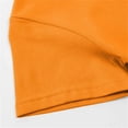 thumbnail image 4 of BLTIBY 2025 Girls Boys Summer Short Sleeve Top Child Kid Round Neck Printed Cotton Shirts Infant Toddler Fashion Casual Loose Pullover Blouse Orange 2-4 Years, 4 of 6
