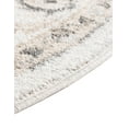 thumbnail image 6 of Unique Loom Aurelia Collection Area Rug - Hadrian (4' x 6' Oval Ivory/Blue), 6 of 7