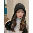 thumbnail image 2 of CoCopeanut Fashion Women Hats Knit Braided Solid Hat Handmade Knitting Crochet Warmer Beanie Winter Cap Accessories Bonnets for Women, 2 of 6