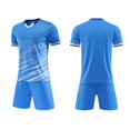 thumbnail image 2 of ATOGUTA Boy Seasonal Outfits Short Sleeve T-shirt Top Shorts Set Kids Summer Play Ball Clothes Size 5T-15, Blue, 2 of 5