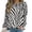 White, variant on Women Colorful Animal Print Crewneck Sweatshirt, Leopard Tiger Giraffe Pattern Raglan Long Sleeve Pullover Top, Oversized Loose Fall Casual Sweatshirt for Ladies Streetwear