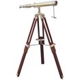 thumbnail image 2 of Floor Standing Brass Harbor Master Telescope,, 2 of 5