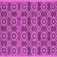 thumbnail image 1 of Ahgly Company Indoor Square Oriental Pink Industrial Area Rugs, 7' Square, 1 of 4