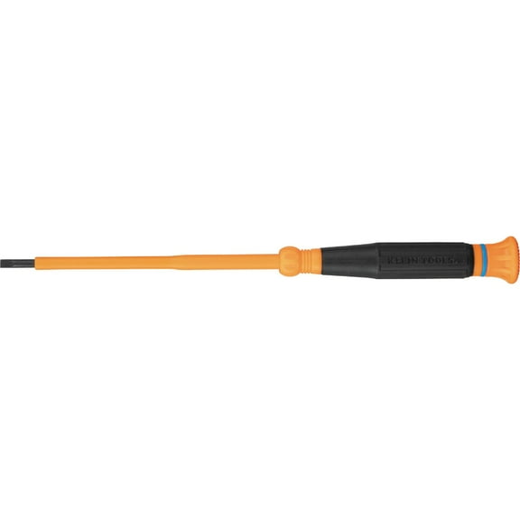 Klein Tools 1/8 Inch Slotted Insulated Precision Screwdriver
