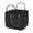 Black Marble, variant on Bulopur Ladybug Print Quilted Storage Basket for Organizing Collapsible Quilted Laundry Basket with Handles Portable Nursery Organizer Storage Bin 12.59 x 11.02 x 10.62