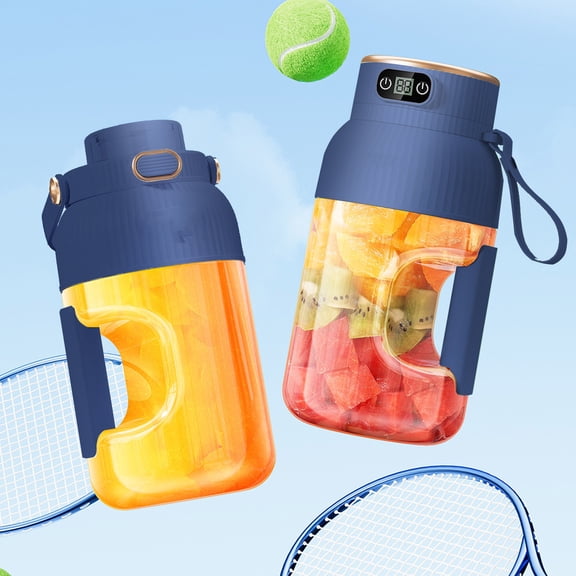Portable Sports Kettle Stainless Steel Glass Mixing Cup | 1200ML Large Capacity Shaker Bottle with Dual Lids, Leakproof Design, Portable Electric Frother for Protein Shakes, Coffee, Juices –