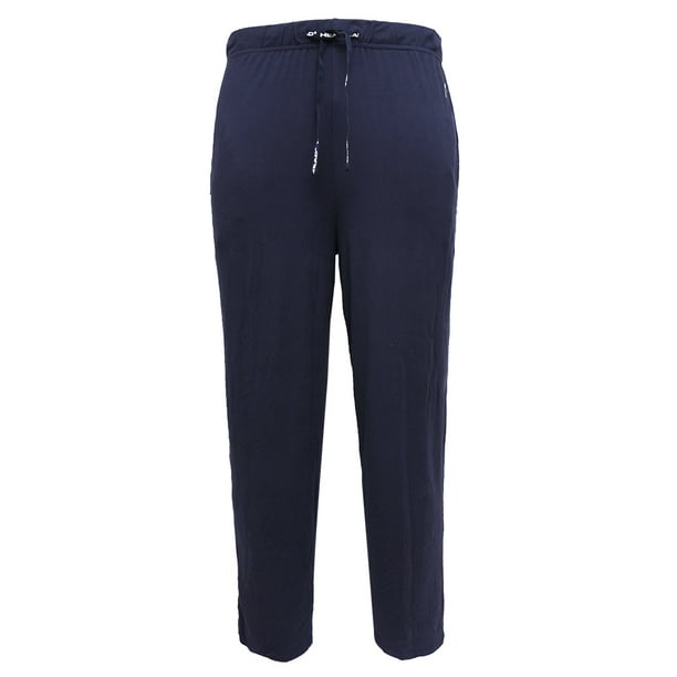 Head Men's Elastic Waistband Drawstring Soft Lounge Pajama Pants Navy S