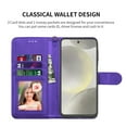 thumbnail image 2 of Tiflook For Samsung Galaxy S24 Plus 5G | 2024 | Wallet Case, Luxury PU Leather ID Cash Credit Card Holder Slots [Kickstand Feature] [Wrist Strap] Carrying Flip Cover [Purple], 2 of 6