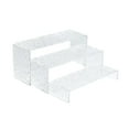 thumbnail image 1 of DOLITY 3 Pieces Acrylic Display Riser Acrylic Display Stand for Doll Cake Cosmetics Large Size, 1 of 9