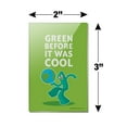 thumbnail image 3 of Gumby Green Before It Was Cool Earth Planet Rectangle Acrylic Fridge Refrigerator Magnet, 3 of 4