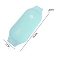 thumbnail image 3 of Almohadilla térmica portátil, almohadilla térmica para abdomen con 3 modos de calor y 3 modos de masaje por vibración, cinturón envolvente eléctrico portátil de calentamiento rápido para mujeres y hom, 3 of 5