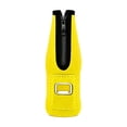 thumbnail image 3 of Neoprene Beer Bottle Cooler Sleeve With with Stitched Fabric Edges,Zipper Bottle Jackets, Keeps Beer Cold and Hands Warm For 330ml Standard Beer Bottles Outdoor Party Yellow, 3 of 7