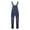 A-Dark Blue1795, variant on XIAONU Solid Denim Overalls for Men Adjustable Straps Multi Pockets Overalls