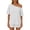 Gray, variant on Plus Size Two Piece Sets for Women Flattering One Shoulder Spring Summer Sets for Women Comfortable Short Sleeve Shorts Loungewear Set Versatile Casual Solid Color Beach Vacation Outfits 2XL