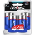thumbnail image 1 of Battery Rayovac RAY8134TK Alkaline D 4 Pack, 1 of 1