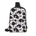 thumbnail image 6 of Sigee Daisies Flowers for Dual Pocket Sling Backpack Hiking Daypack Multipurpose Cross Body Chest Bag, 6 of 8