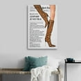 thumbnail image 3 of Vintage Trendy Leopard Room Decor Funky Leopard Boots Art Poster Canvas Painting Decor Wall Print Photo Gifts Home Modern Decorative Posters 12x18inch(30x45cm), 3 of 6