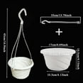 thumbnail image 2 of Hanging Planters Wall Mounted Hanging Basket 4pcs, 2 of 4