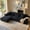 Black, variant on Naomi Home 110" Modular Cloud Sectional Sofa with Chaise, Deep Seat L Shape Couch,  Soft Corduroy Fabric, No Assembly Required, Black