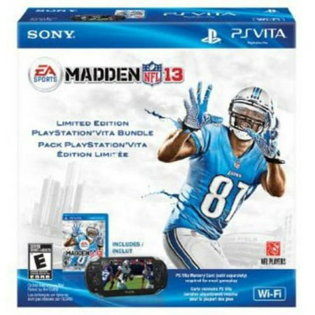Madden Nfl 13 And Playstation Vita W/ W