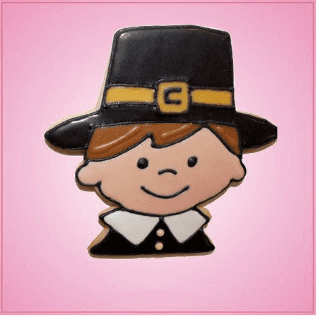 

Pink Palmer Pilgrim Boy Cookie Cutter Pink Palmer Pilgrim Boy Only one pieces