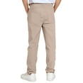 thumbnail image 5 of shoper Boys School Uniform Pants, Flat Front & Pull-on Straight Fit, Twill Chino Pant 5-14 Years, 5 of 5