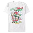 thumbnail image 1 of Mickey Mouse And Friends ''Holly Jolly Crew'' T-Shirt For Adults All size S-3XL, 1 of 4