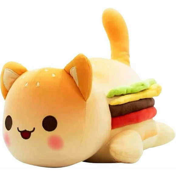 Cute Anime Cartoon Cat Stuffed Animal Figure Toy Plush Pillow Gift for Kids and Festival Gift