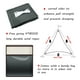 thumbnail image 5 of Toldo de vela de sombra triangular de 5/3,6/3/2 m, impermeable, con protección contra rayos UV del 98 %, con cuerda gratis para jardín, patio, pérgola, cenador, 5 of 5