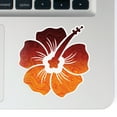 thumbnail image 4 of Red Hound Auto Hibiscus Decal German Haze Sticker Vinyl Window Car Truck Laptop Flower Travel Mug Water and Fade Resistant 2.5 Inches, 4 of 4