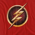 thumbnail image 2 of The Flash T-Shirt Chest Logo Unisex Graphic Tee For Men & Women Red&nbsp;, 2 of 7
