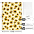thumbnail image 2 of 2 Pcs Funny Kitchen Towels,White Sunflower Pattern Microfiber Dish Towels,Kitchen Tea Towels,Kitchen Towel Set (18" X 26"), 2 of 7