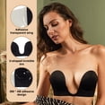thumbnail image 3 of Sujetador invisible cerca de silicona sujetador invisible ropa interior invisible adecuado para vestido de novia, uso de falda pequeña sexy, 3 of 5