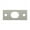 Antique Brass, variant on Deltana SP12EFB15 Strike Plate for Extension Flush Bolt; Satin Nickel Finish