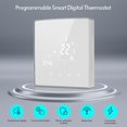 thumbnail image 1 of Programmable Smart Digital Thermostat Mirror Room Temperature Controller with LCD Backlight Touchscreen for Home School Office Hotel, 1 of 5