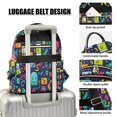 thumbnail image 4 of Robots Aliens Travel Laptop Backpack Casual Daypack Lightweight Bookbag Compartment for Business, 4 of 7