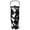 Black, variant on 30oz Insulated Stainless Steel Tumbler for Halloween - Flip Straw, Top Handle, Keeps Drinks Hot/Cold 12H, Goth Ghost Design Holiday Gift