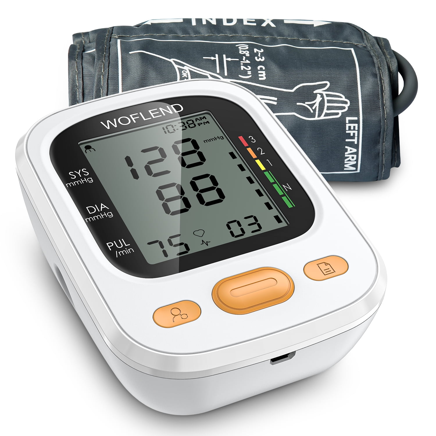 BP2A Blood Pressure Monitor Upper Arm Bluetooth BP Cuff Machine, Refurbished