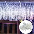 thumbnail image 1 of Halloween Decorations Clearance Sale  5x0.8m 216LED Icicle Light Extendable CurtainString Light Christmas Ligh, 1 of 6