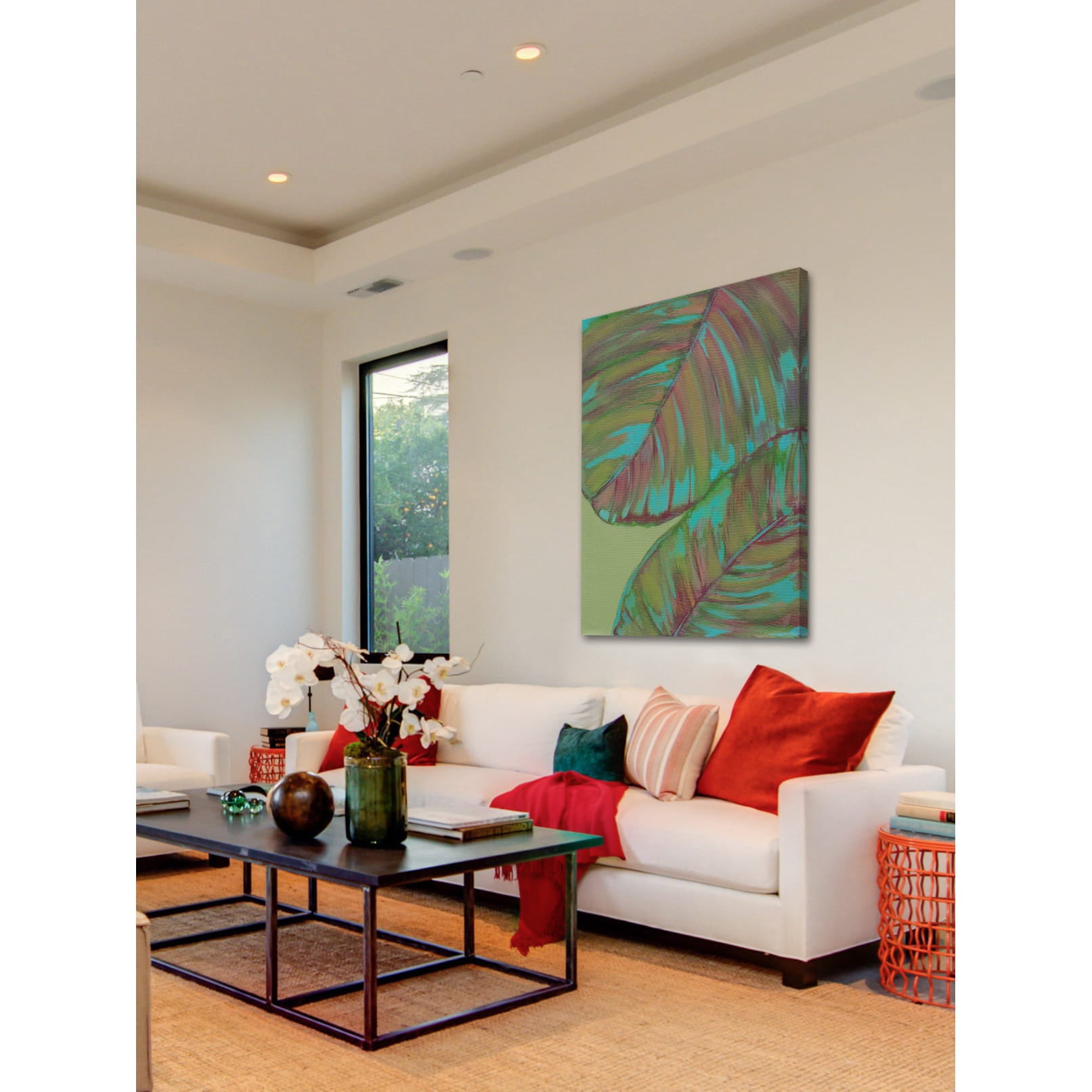 Marmont Hill "Kona Garden III" Painting Print on Wrapped Canvas
