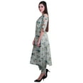 thumbnail image 5 of Moomaya 2-Piece Womens Cotton Printed Kurta Pant Set Indian Dress Ethnic Set, 5 of 7