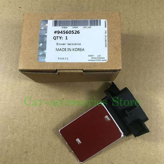 Heater Blower Motor Resistor for Chevrolet Aveo Trax, 94560526