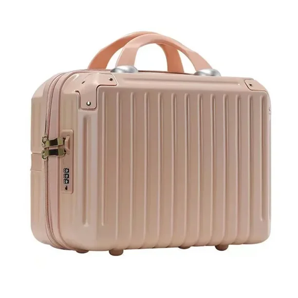 Maletas portátiles de gran capacidad de 16 pulgadas, equipaje para mujer con cerradura, bolsa de almacenamiento de cosméticos, estuche de embarque, bolsa de viaje