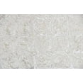 thumbnail image 2 of AK Trading 54-Inch Wide Premium Satin Rosette 3D Rose Design Ribbon Fabric (Ivory, 10 Yards), 2 of 2